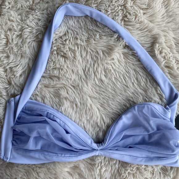 Norma Kamali Bill Ruched Bikini Top - Picture 3 of 9